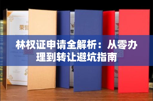 太原林权证申请全解析:从零办理到转让避坑指南