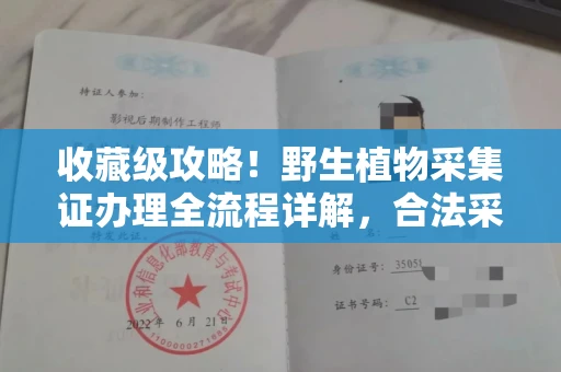 太原收藏级攻略!野生植物采集证办理全流程详解,合法采集不踩坑