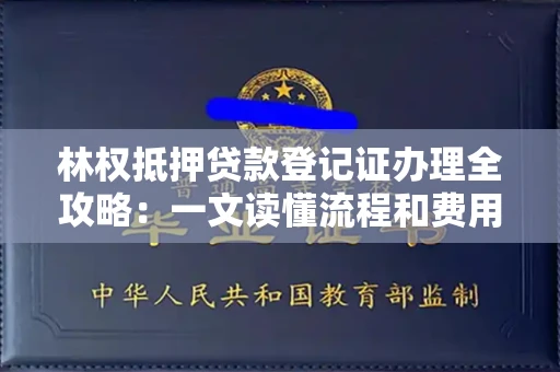 太原林权抵押贷款登记证办理全攻略:一文读懂流程和费用