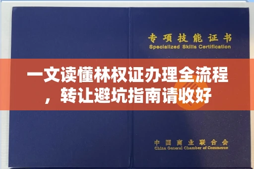 太原一文读懂林权证办理全流程,转让避坑指南请收好