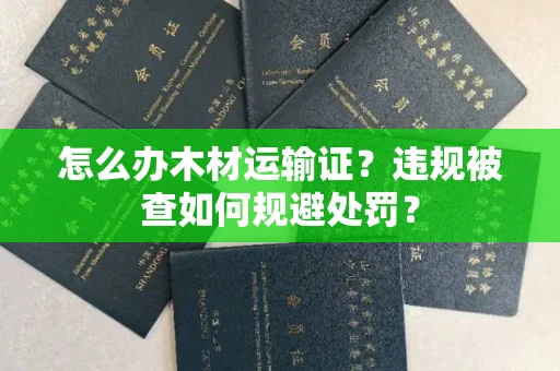 太原怎么办木材运输证?违规被查如何规避处罚?