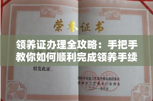 太原领养证办理全攻略:手把手教你如何顺利完成领养手续