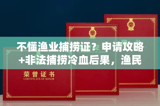 太原不懂渔业捕捞证?申请攻略+非法捕捞冷血后果,渔民必看!