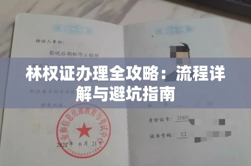 太原林权证办理全攻略:流程详解与避坑指南